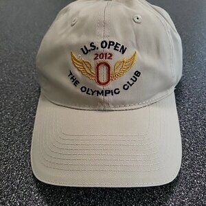 US Open The Olympic Club 2012 Golf Cap Beige USGA Member OSFM